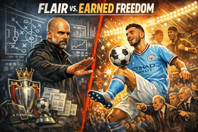 Guardiola Draws a Clear Line Between Flair and Earned Freedom